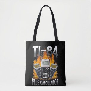 Tote Bag Calculatrice Ti-84 Plus Drôle Prof de Maths