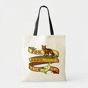 Tote Bag Calembour drôle d'animal de canard de Fox