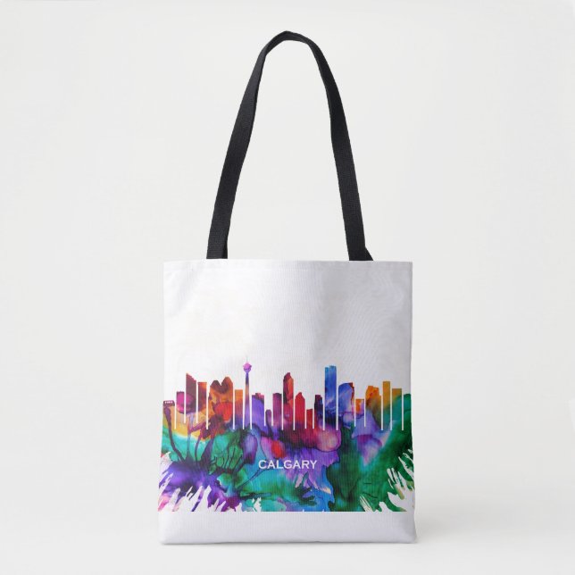 Tote Bag Calgary Skyline (Devant)