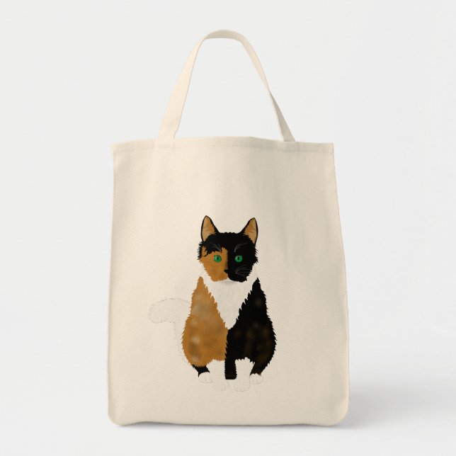 Tote Bag Calico Cat (Devant)