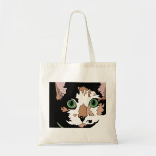 Tote Bag Calico Cat