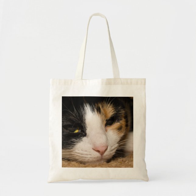 Tote Bag Calico Face (Devant)