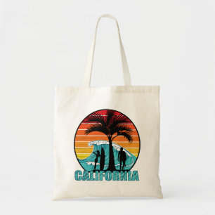 Tote Bag California Beach Surfers