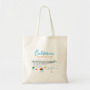 Tote Bag Californie Huntington Beach