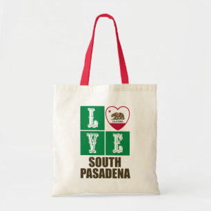 Tote Bag Californie République Drapeau Amour Sud Pasadena