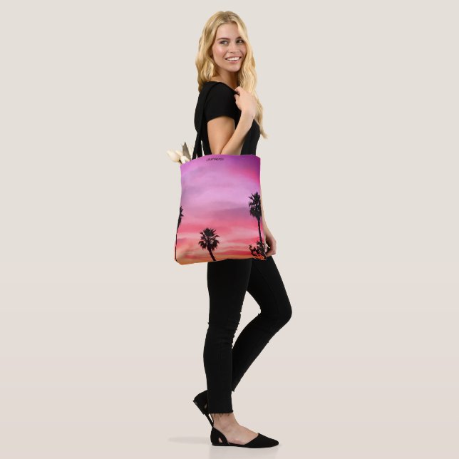 Tote Bag Californie Sunset Fourre-tout (Sur le modèle)