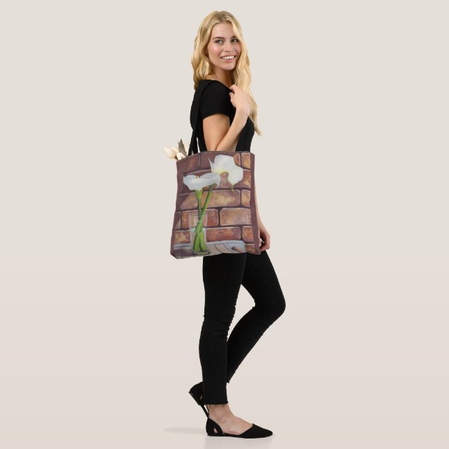 Tote Bag Calla Lilis (Sur le modèle)