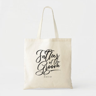 Tote Bag Calligraphie Père du marié élégant