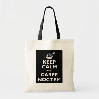 Tote Bag Calme et carpe Noctem