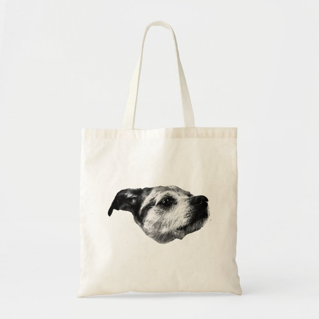 Tote Bag Calme moisson — Terrier (Devant)