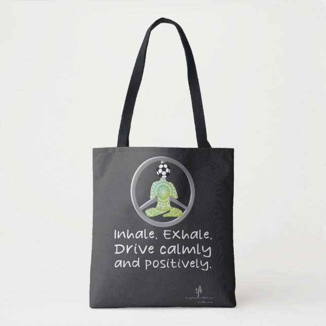 Tote Bag Calme Voiture Ride Accueil Concombre Incombant Foo (Devant)