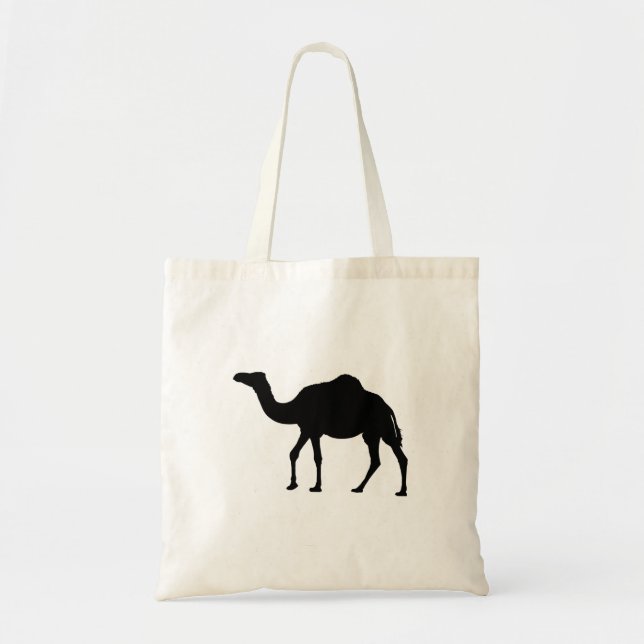 Tote Bag camel Silhouette (Devant)