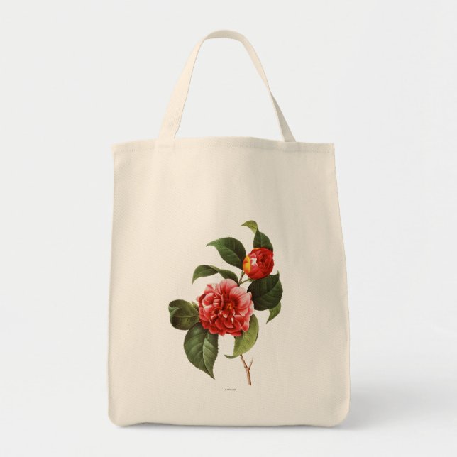Tote Bag Camélia rouge, 1833 (Devant)