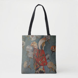 Tote Bag Camille Monet en costume japonais par Claude Monet