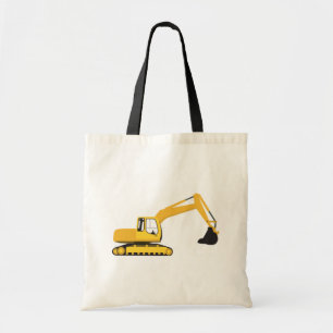 Tote Bag Camion de construction de l'excavateur