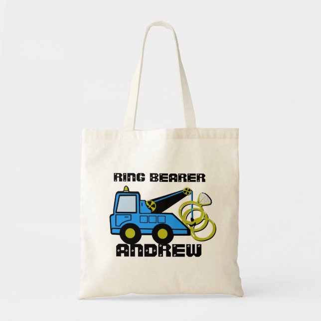 Tote Bag Camion de remorquage de porte-bagues (Devant)