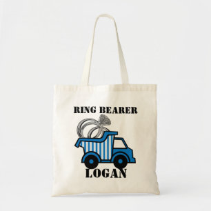 Tote Bag Camion de vidange Bleu