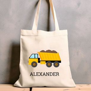 Tote Bag Camion Jaune Enfants de Camion Construction person