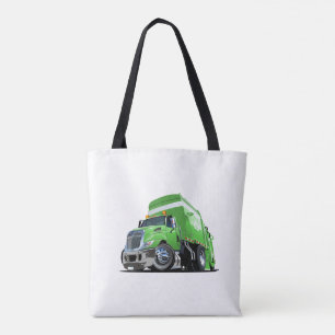 Tote Bag Camion poubelle de dessin animé