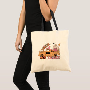 Tote Bag Camionnette Sorcières Chapeau Farce ou Friandise