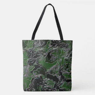 Tote Bag Camo Vert