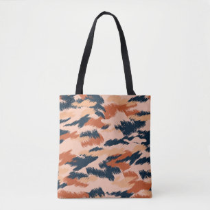 Tote Bag Camouflage Abstrait : Papier peint Vintage sans co