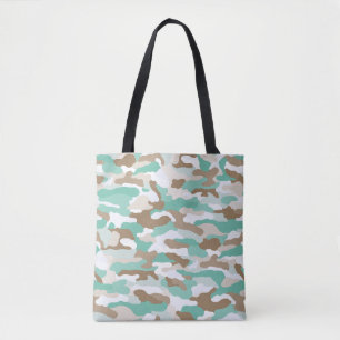 Tote Bag Camouflage côtier