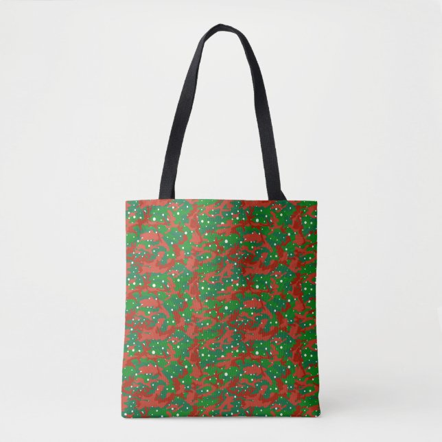 Tote Bag Camouflage Haus De Camo Xmas (Devant)