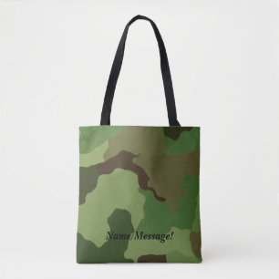 Tote Bag Camouflage militaire traditionnel