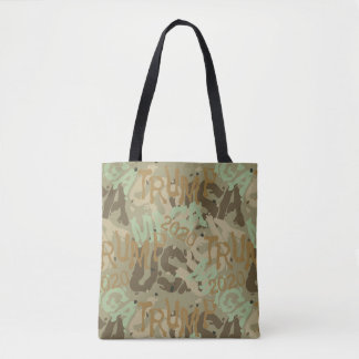 Tote Bag Camouflage TRUMP MAGA 2020 (subtil)