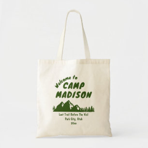 Tote Bag Camp de vacances pour enterrement de vie de jeune 