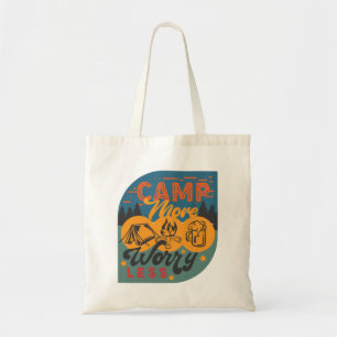 Tote Bag Camp Plus S'Inquiéter Moins