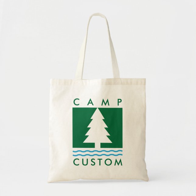 Tote Bag Camp sur mesure (Devant)