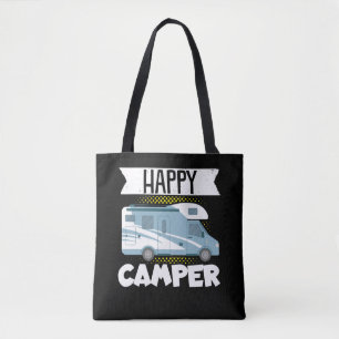 Tote Bag Camper Motorhome RV Happy Camper