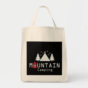 Tote Bag camping en montagne