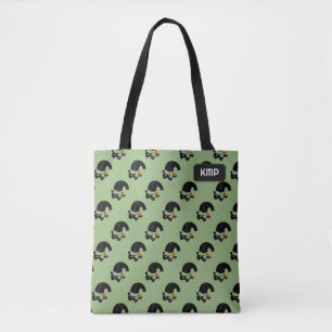 Tote Bag Camping en plein air - initiales ou nom sur