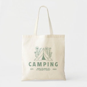 Tote Bag Camping maman maman camp d'été mère floral