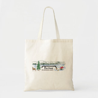 Tote Bag Camps de région sauvage d'étang de Tim