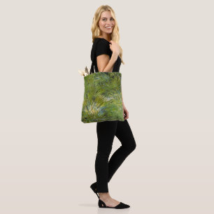 Tote Bag Camps d'herbe par Vincent van Gogh
