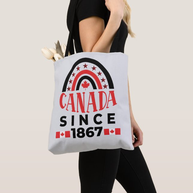Tote Bag Canada depuis 1867 (De près)