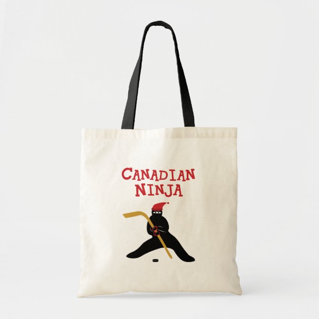 Tote Bag Canadien Ninja (Devant)