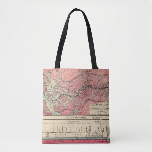 Tote Bag Canal de Panama (Devant)