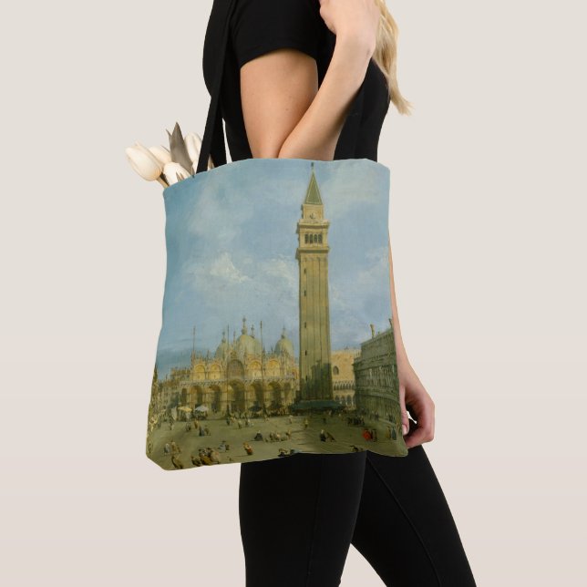 Tote Bag Canaletto | Piazza San Marco (De près)