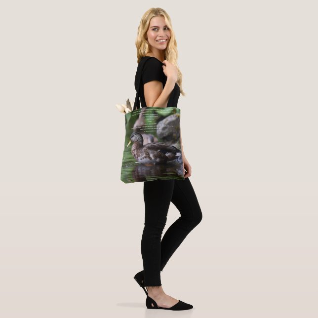 Tote Bag Canard (Sur le modèle)