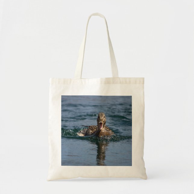 Tote Bag Canard avec bec ouvert (Devant)