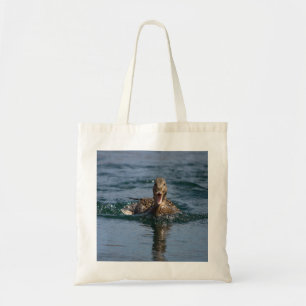 Tote Bag Canard avec le bec ouvert