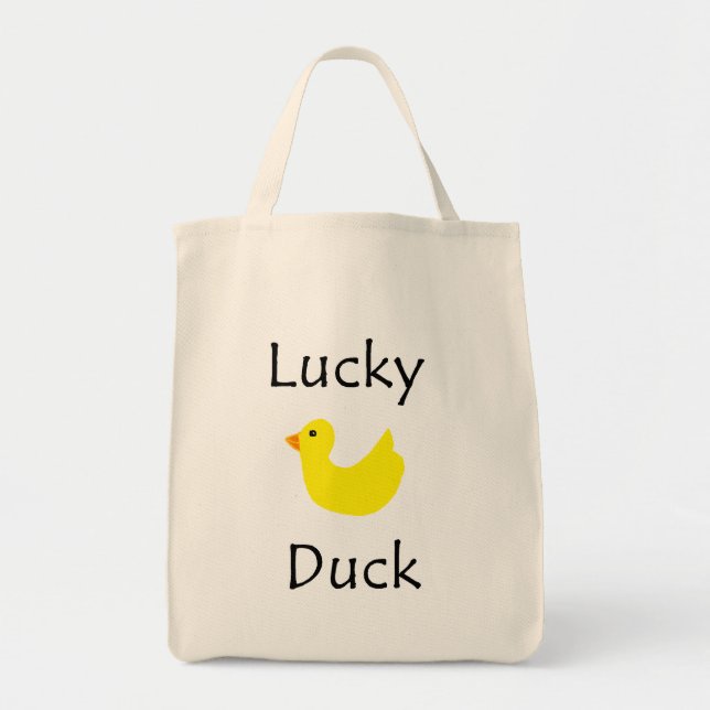 Tote Bag Canard chanceux (Devant)