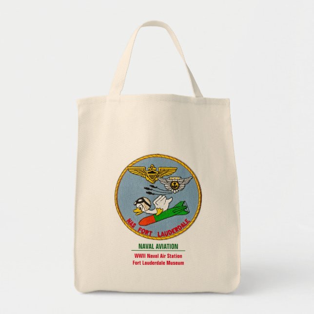 Tote Bag Canard de torpille de l'aéronavale (Devant)
