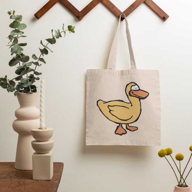 Tote Bag Canard jaune (Créateur téléchargé)