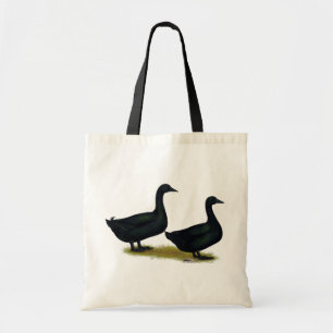 Tote Bag Canards : Cayugas noirs